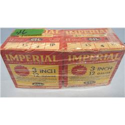 LOT 50 RNDS IMPERIAL 12 GA AMMO 3"