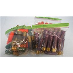 LOT APPROX 15 RNDS 12 GA AMMO & MISC 12, 16 & 410 GA HULLS