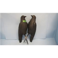 LOT 2 CROW DECOYS