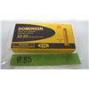 Image 1 : BOX 13 RNDS DOMINION 32-20 AMMO & 7 BRASS