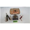 Image 1 : LOT NORTH AMERICAN HUNTING CLUB PATCH, STICKER, MULTI TOOL & JACK KNIFE