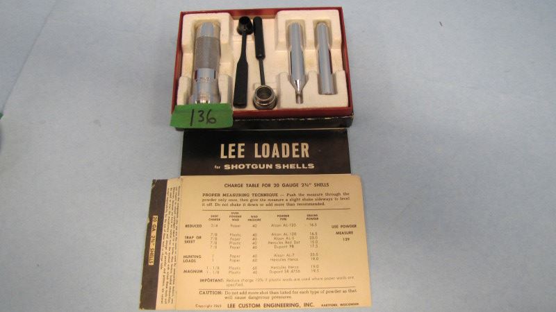LEE LOADER 20 GA 2 3/4 SHOTGUN SHELLS