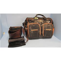 LOT KLEIN TOOL BAG & SKEET SHOOTING BAG