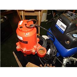 SUMP PUMP - RED LION INDUSTRIAL 110V