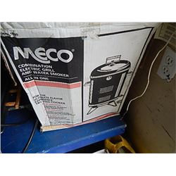 MECO COMBINATION ELECTRIC GRILL AND WATER SMOKER
