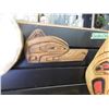 Image 1 : WEST COAST NATIVE CARVING - BEAR - 9 ½"  LONG SIGNED ON BACK