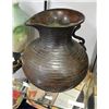 Image 1 : VINTAGE BRONZE JUG - 1800'S  -EXCELLENT CONDITION VALUE ETIMATE AT APPROX $700