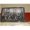 Image 1 : FRAMED PRINT ON BOARD - MAKE ROOM FOR THE BAD GUYS - GALLERY ESTIMATE - 525