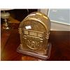 Image 1 : PIGGY BANK - BRASS MUSICAL JUKE BOX STYLE