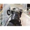 Image 2 : PENTAX ME SUPER 35 MM CAMERA WITH TAKOMAR-A + 28-80MM LENSE & ACCESSORIES IN BIN + PENTAX AF 220T FL