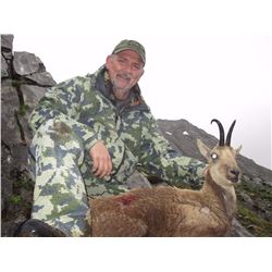 4-DAY CANTABRIAN CHAMOIS HUNT FOR 1 HUNTER (Daily Rates & Trophy Fee Included up to 74 Points)