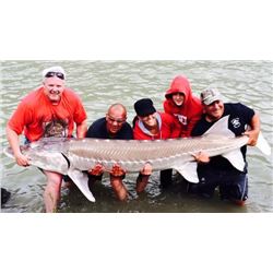 British Columbia - Two Day – River Sturgeon Fishing Trip for Three People