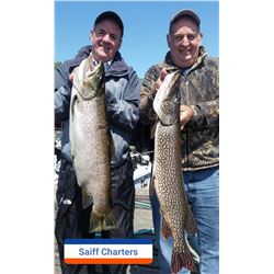 Full Day of Salmon & Trout Fishing with Capt. Bill Saiff Jr.