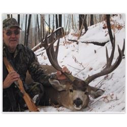Trophy Mule Deer Hunt in British Columbia for 2