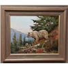 Image 1 : David Jackson Original Oil – “Hilltop Grizzly”