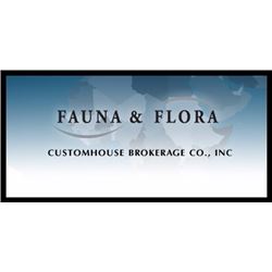 $500 Credit from Fauna & Flora Customhouse Brokerage