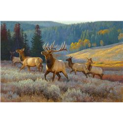 THE LEGEND ORIGINAL PAINTING