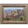 Image 1 : SONORA - DESERT BIGHORNS ORIGINAL PAINTING