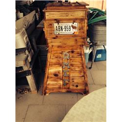 CUSTOM RMEF COOLER WITH STAND