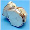 Image 1 : A late 18th century Scottish silver mounted shell snuff mull, with cyrillic inscription and hand...
