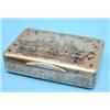 Image 1 : A Russian 84 zlotnik snuff box, with niello decorated view of Moscow, 3ins....