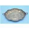 Image 1 : A 19th century Dutch silver trinket dish, decorated with boar hunters, import marked, 7.5 ins....