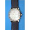 Image 1 : A gentlemans 18ct gold Omega Automatic wrist watch. with baton numerals and champagne dial....