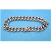 Image 1 : A gold curblink bracelet, 17.5grms...