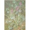 Image 1 : Marian Chase (1844-1905) Watercolour, Wild orchid and ferns, Signed and dated 1884, 12.75 x 9.25...