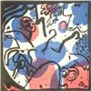 Image 1 : Wassily Kandinsky (1866-1944) Russian Album of woodblock prints, "Klange", Set of 56 prints inclu...