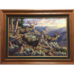 “Bust and Move” Original Painting by Brent R. Todd