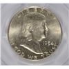 Image 2 : 1954-D FRANKLIN HALF DOLLAR, PCGS MS-64 FBL