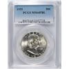 Image 1 : 1955 FRANKLIN HALF DOLLAR, PCGS MS-64 FBL