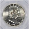 Image 2 : 1955 FRANKLIN HALF DOLLAR, PCGS MS-64 FBL