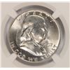 Image 2 : 1957-D FRANKLIN HALF DOLLAR, NGC MS-64 FBL