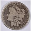 Image 1 : 1892-CC MORGAN SILVER DOLLAR, VG  SEMI-KEY