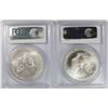 Image 2 : 2003 & 2004 AMERICAN SILVER EAGLES, PCGS MS-69