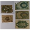 Image 2 : (5) TEN CENT US FRACTIONAL PCS