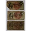 Image 1 : (3) 1863 FIFTEEN CENT US FRACTIONAL CURRENCY