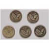 Image 2 : (5) 1929 STANDING LIBERTY QUARTERS
