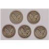 Image 2 : (5) 1930-S STANDING LIBERTY QUARTERS