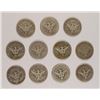 Image 2 : (11) BARBER HALF DOLLARS (06-O, 07, 07-O,07-D, 08, 08-S, 09-O, 12-D, 13-S,
