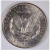 Image 2 : 1891-CC MORGAN SILVER DOLLAR, MS-65 WHITE GEM, RARE, NO MARKS AND NICE!