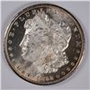 Image 1 : 1892-CC MORGAN DOLLAR, MS-64 SEMI-PL, ORIGINAL, RARE, SUPER FLASHY, MOSTLY WHITE