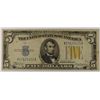 Image 1 : 1934 $5 SILVER CERTIFICATE (NORTH AFRICAN)