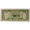 Image 2 : 1934 $5 SILVER CERTIFICATE (NORTH AFRICAN)