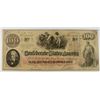 Image 1 : 1862 $100 CONFEDERATE STATES OF AMERICA NOTE