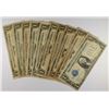 Image 1 : (10) 1928 $1 SILVER CERTIFICATES (FUNNY BACKS)