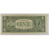 Image 2 : 1999 $1 FEDERAL RESERVE NOTE (MAJOR MINT ERROR-BUTTERFLY FOLD)