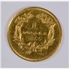 Image 2 : 1855 $1.00 GOLD, TYPE-2, MS-63 WELL STRUCK,  GREAT LUSTRE, VERY NICE, RARE!